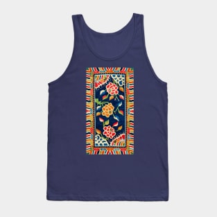 Khampa Dzong Khaden South Tibetan Sleeping Rug Print Tank Top